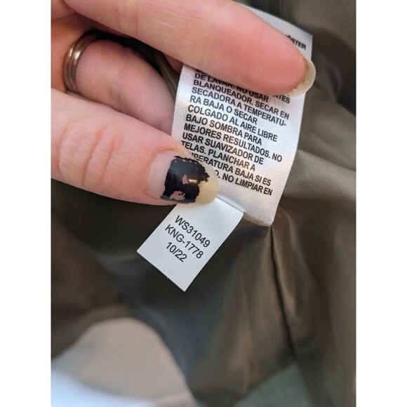 LiV Outdoor Women Medium Wind proof Water Repellent Softshell Green Jacket Coat - Picture 3 of 7